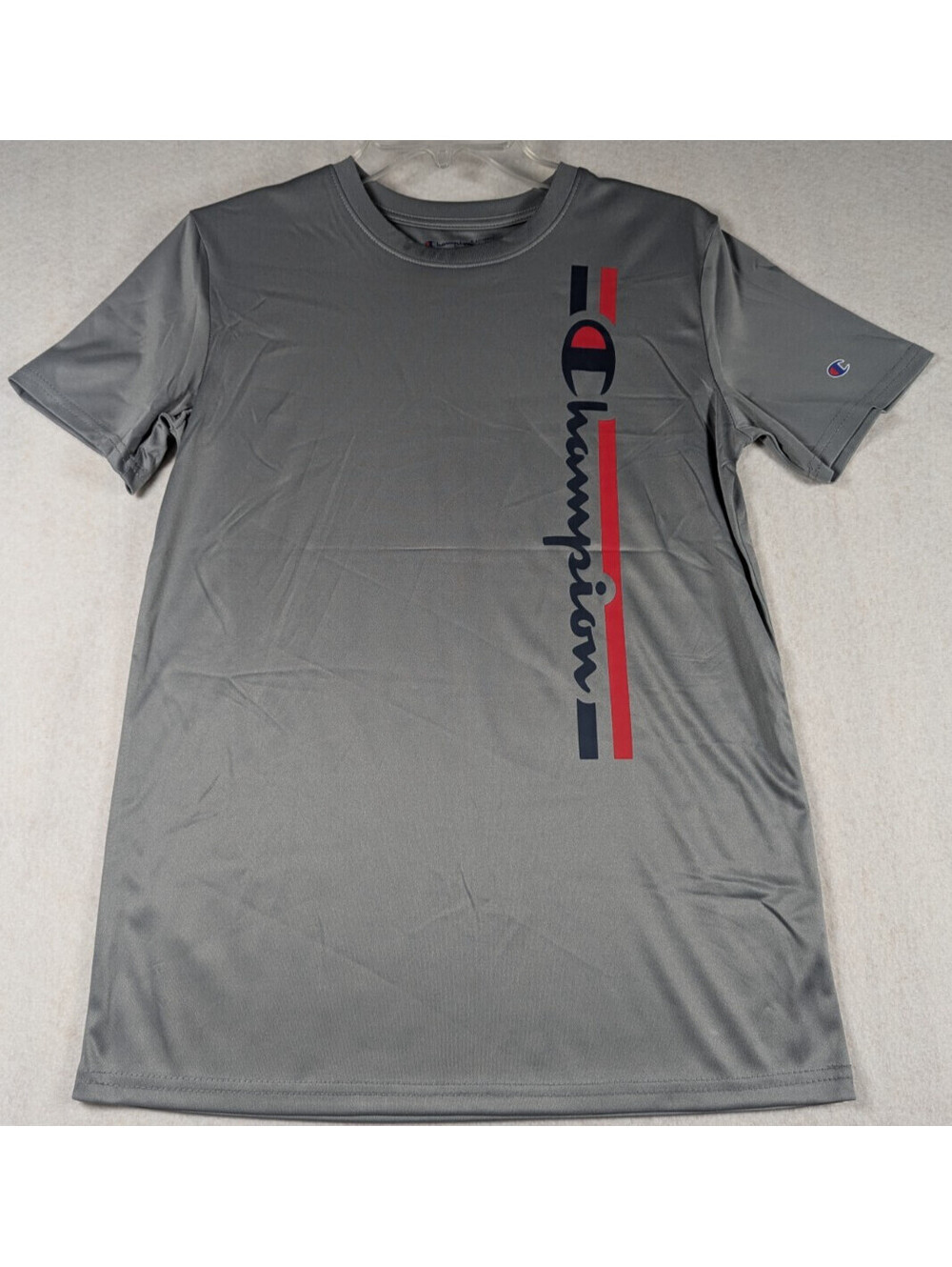 Champion - Logo Boys T-Shirt - Jersey Tee - Athletic - Size: 18/20
